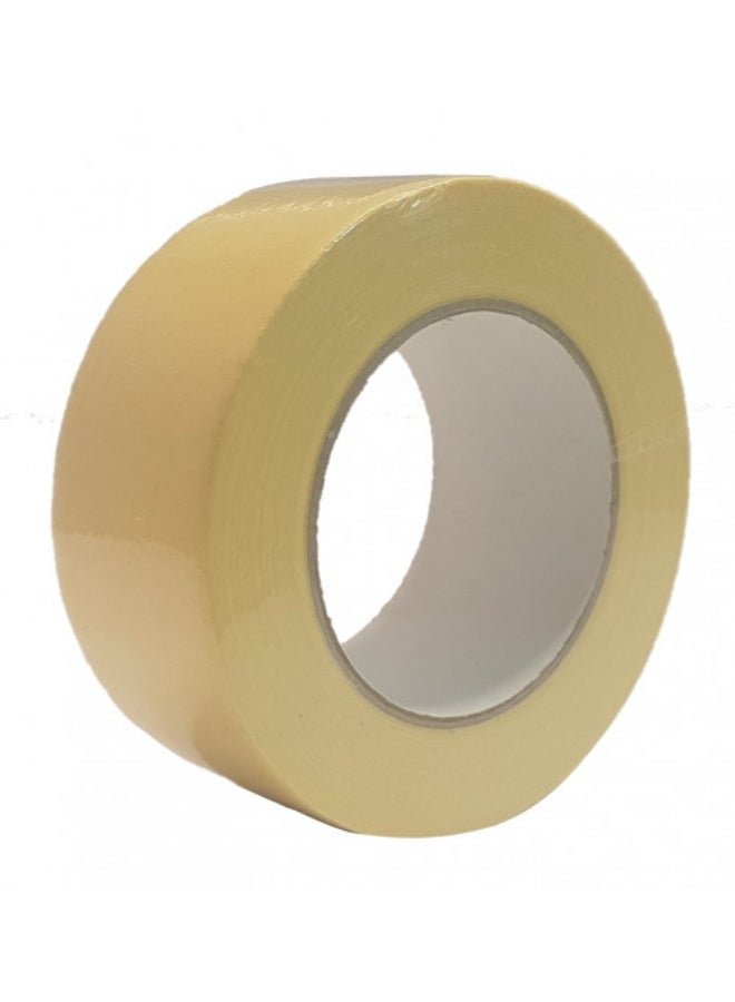 Premium Crepe Paper Masking Tape 30 Yards x 1 Inch – Natural Rubber Adhesive – UV & High-Temperature Resistant – Easy Tear Painters Tape for Painting, Auto Detailing, Crafting, and Bundling