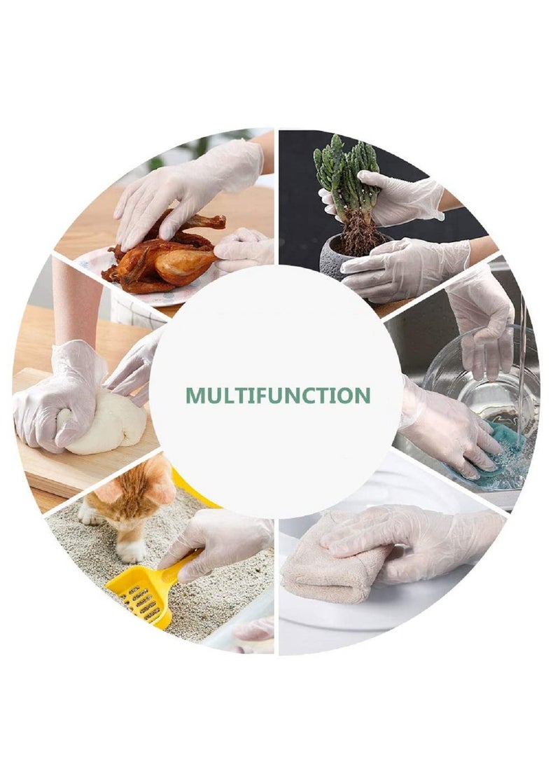 Multi Purpose Disposable Vinyl Powder Free Gloves Medium Size - Image 3