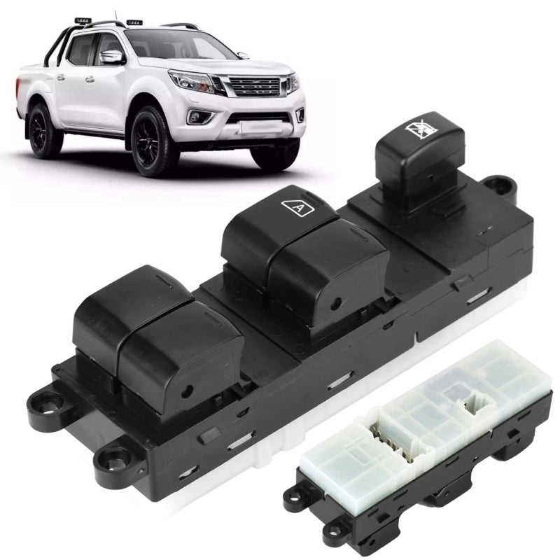 Power Window Switch 25401-BB65B Direct Replacement - Enhanced Durability Master Window Switch for Navara (D40), Pathfinder (R51), Qashqai (J10, J11) MK2 - Image 5