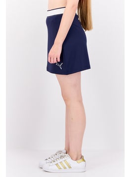 PUMA Women Regular Fit Embroidered Logo Outdoor Mini Skirt, Navy  - Image 2