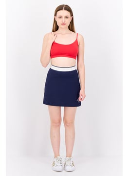PUMA Women Regular Fit Embroidered Logo Outdoor Mini Skirt, Navy  - Image 4
