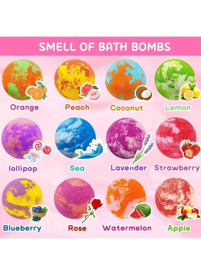 Generic Bath Bombs for Girls Kids with Toys Surprise Jewelry Inside,Gift for Girls 3-8 Years Old,Bath Bomb Gifts Set for Kids,Birthday  New Year Gifts for Kids Girl  - Image 2