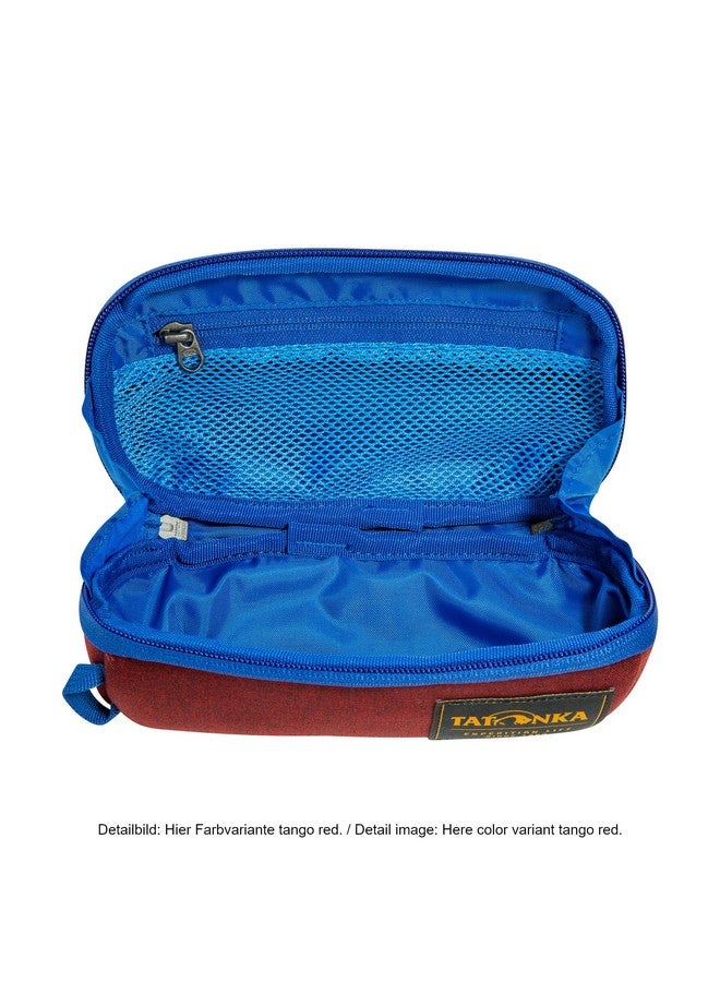 Tatonka Square Zip Pouch S, Black, Wash Bag with Diagonal Zipper, Can be Opened Wide - Image 3