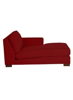 REGAL IN HOUSE Right Corner Sofa with Left Armrest Upholstered in Linen 85x168x88 cm-Red  - Image 2