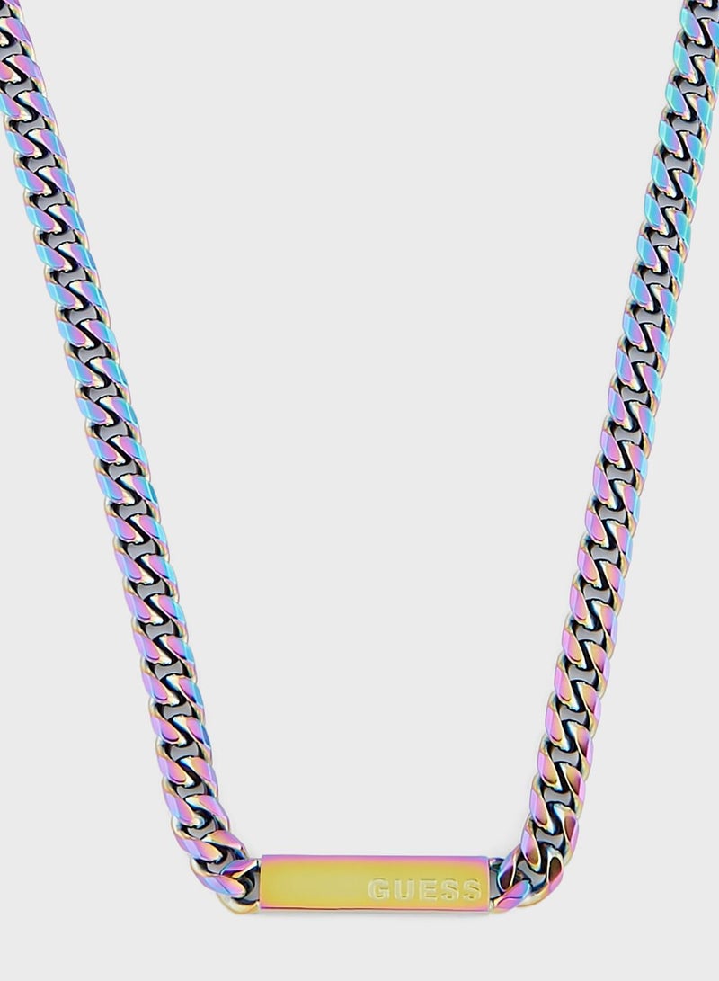 GUESS Juxn03005Jwirt/U Logo Necklace  - Image 2