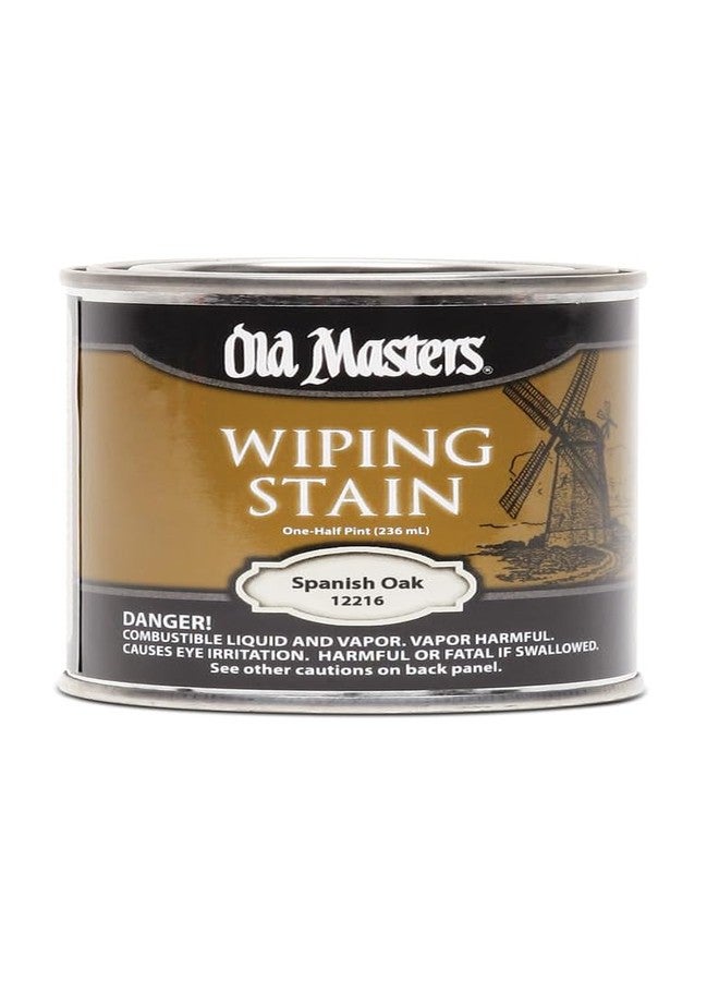 Old Masters 1/2 pt Old Masters 12216 Spanish Oak Old Masters Oil-Based Wiping Stain - Image 2