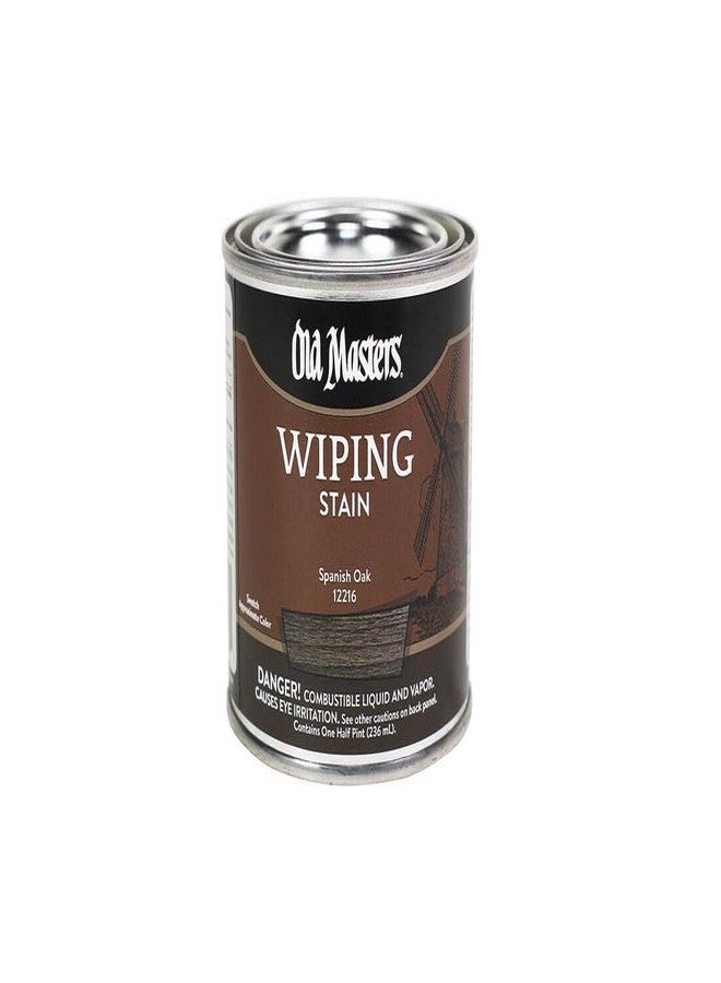 Old Masters 1/2 pt Old Masters 12216 Spanish Oak Old Masters Oil-Based Wiping Stain - Image 3