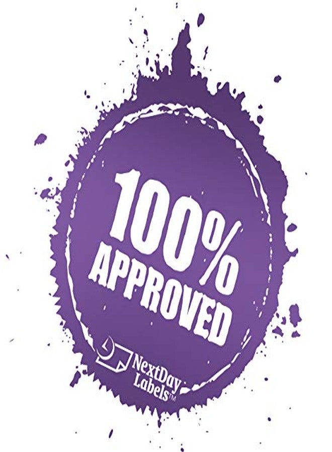 NextDayLabels - Pack of 500 Sheets, 8-1/2 x 11" Letter Size Perforated Paper (Pink, Perf @ 3-2/3" and 7-1/3") - Image 4
