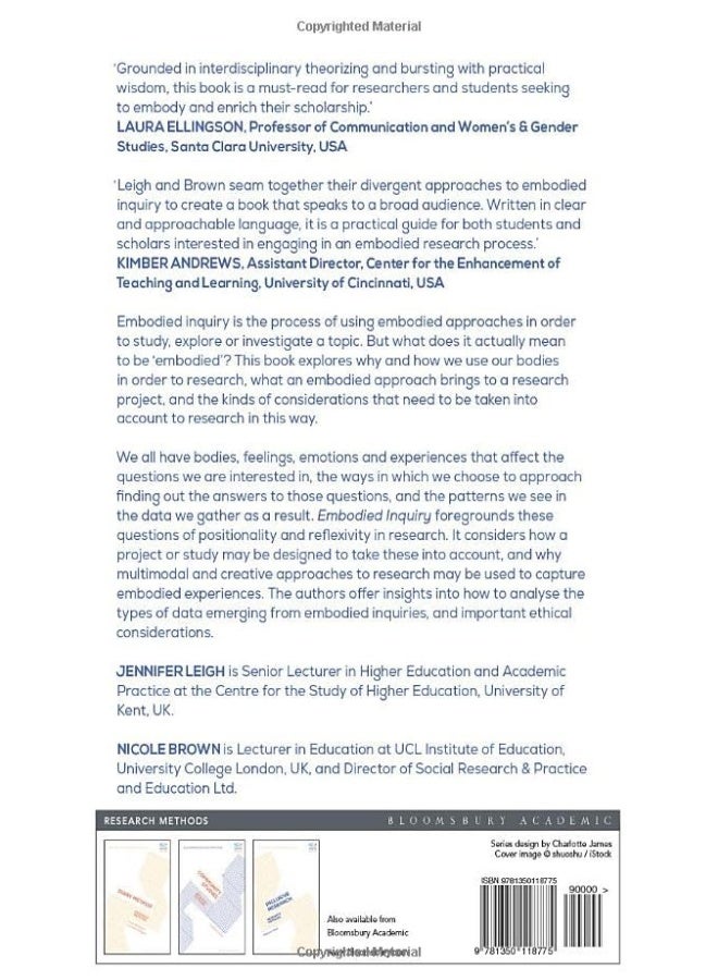 Embodied Inquiry: Research Methods - Image 2