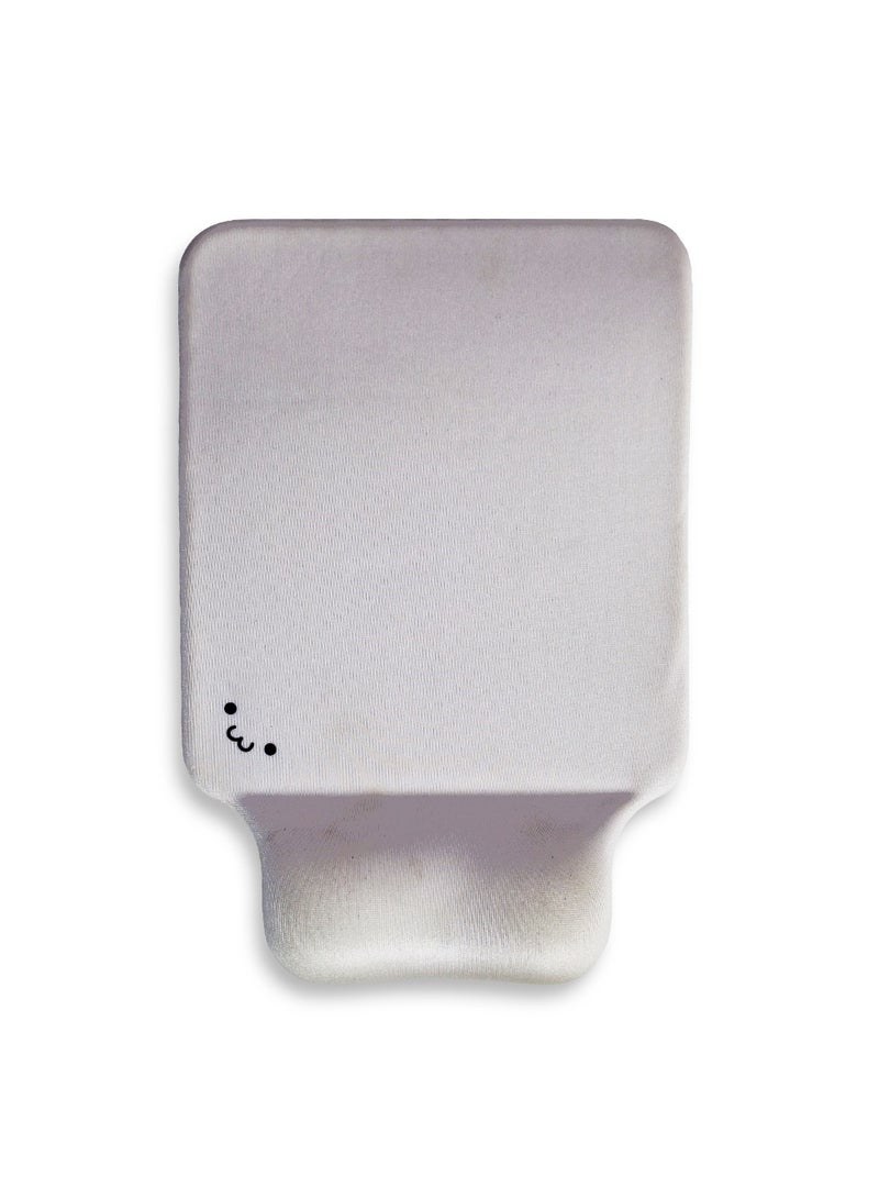 لوحة ماوس صغيرة لليد مع شريط دعم للمعصم من الجل، سجادة مكتب بنمط طباعة عالية الدقة بتصميم لطيف، لوحة ماوس ممتدة ووسادات ماوس للوحة المفاتيح، وسادات ماوس سطحية من القماش المقاوم للماء للمكتب، قاعدة مطاطية مضادة للانزلاق - Image 1