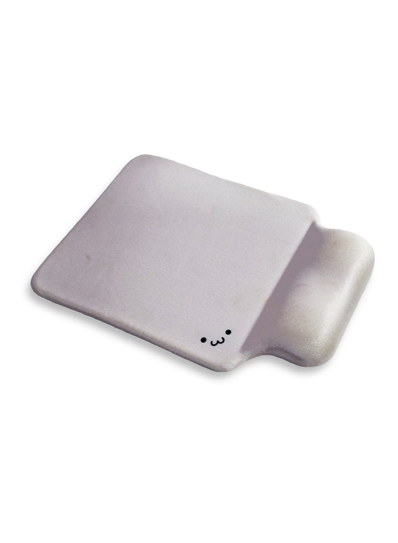 لوحة ماوس صغيرة لليد مع شريط دعم للمعصم من الجل، سجادة مكتب بنمط طباعة عالية الدقة بتصميم لطيف، لوحة ماوس ممتدة ووسادات ماوس للوحة المفاتيح، وسادات ماوس سطحية من القماش المقاوم للماء للمكتب، قاعدة مطاطية مضادة للانزلاق - Image 3