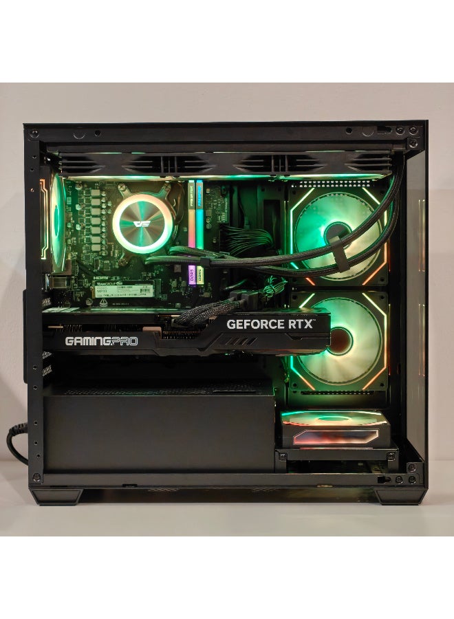 Mostech General Trading LLC Gaming PC AMD Ryzen 7-7800X3D up to 5.0 GHz | NVIDIA RTX 5060 Ti 16GB GDDR7 GPU | 32GB DDR5 RAM 6000Mhz | 1TB M.2 NVMe SSD | Liquid Cooler 360mm | WiFi Ready | Windows 11 Pro BLACK - Image 5