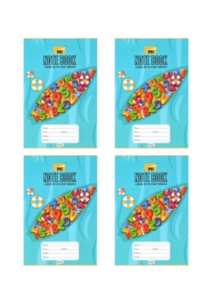 Psi 4-Piece Single Line Exercise Notebook 120 Pages  - Image 2