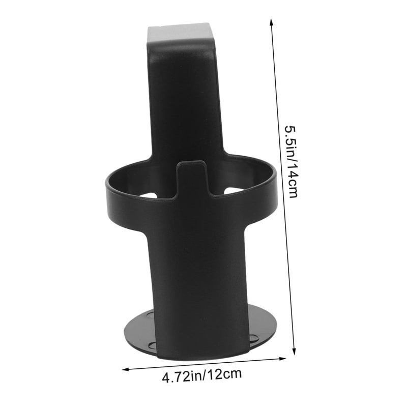 Universal Car Cup Holder Portable Drink Holder for Bottles Cans Mugs Black - Image 3