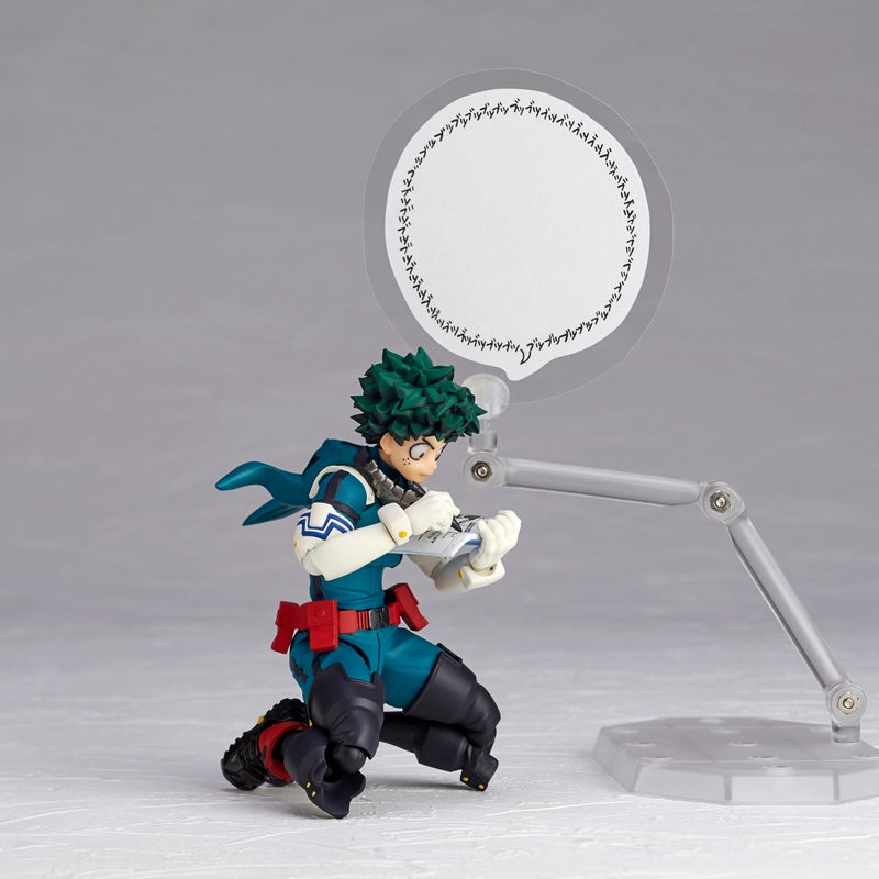 Kaiyodo Revoltech Amazing Yamaguchi My Hero Academia Izuhisa Midoriya, Total Height Approx. 5.9 inches (150 mm), Non-scale, PVC & ABS, Painted Action Figure, NR049 - Image 2