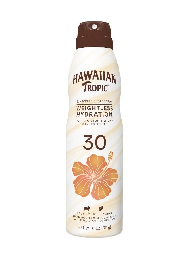 Hawaiian Tropic Hawaiian Tropic Silk Hydration Weightless Clear Spray SPF30 170g