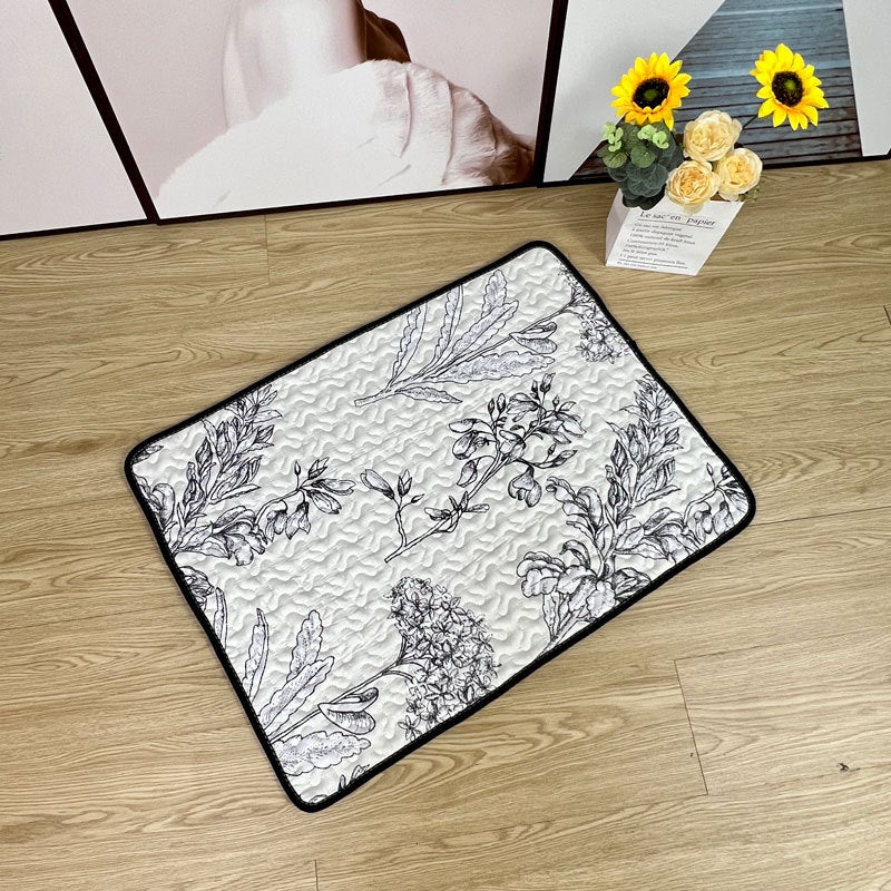 Generic Pet Mat Dog Sleep Pad Cat Cushion Rabbit Cage Blanket 31-lush branches and leaves 