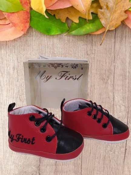 جوسو My First Lace-up First Step Baby Shoes 6-9 Months