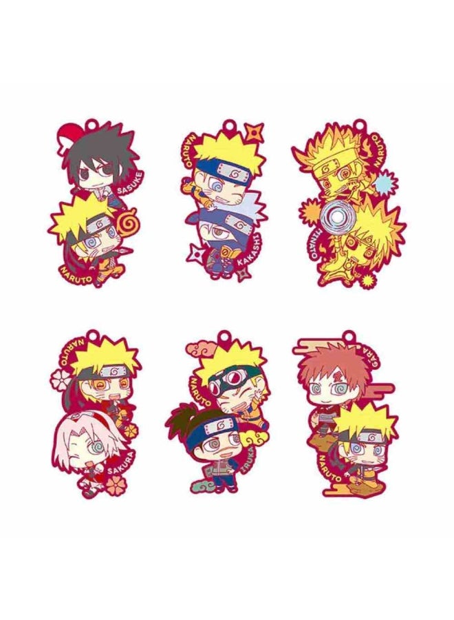 MegaHouse مجموعة ميغاهاوس ناروتو شيبودن تماثيل مطاطية لفرق من شخصين في صندوق عشوائي - Image 1