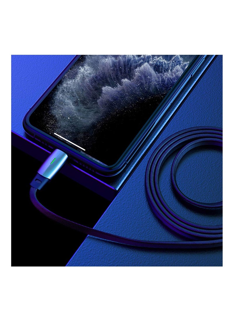 Charging Cable Fit for Tesla Model 3/Y Wall Connector Style PD QC3.0 Charging Cable (USB-C to USB-C) - Light on When Connects to a Device