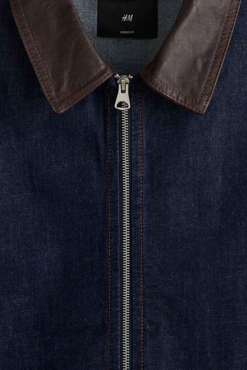 اتش اند ام جاكيت دنيم