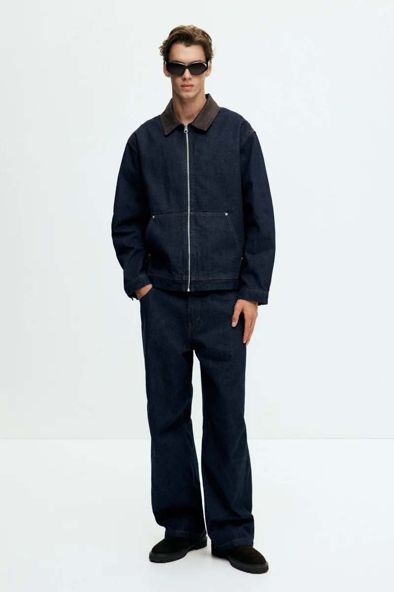 اتش اند ام جاكيت دنيم