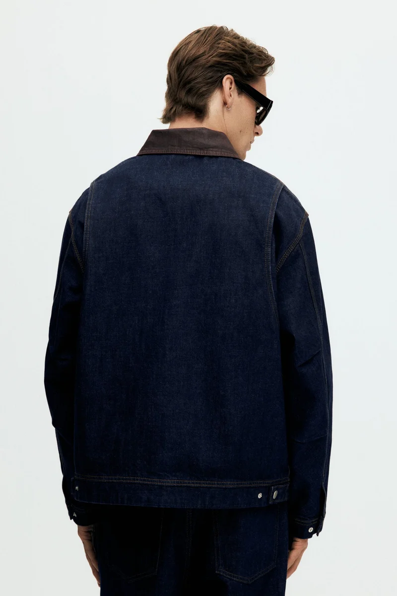 اتش اند ام جاكيت دنيم