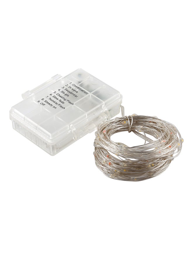 Loquat Copper Wire LED String Decorative Light With Remote Control Grey 10 x 8 x 3cm