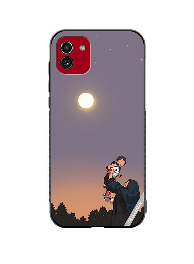 VR CREATIVE Protective Case Cover For Samsung Galaxy A03 Last Child Design Multicolour - Image 1