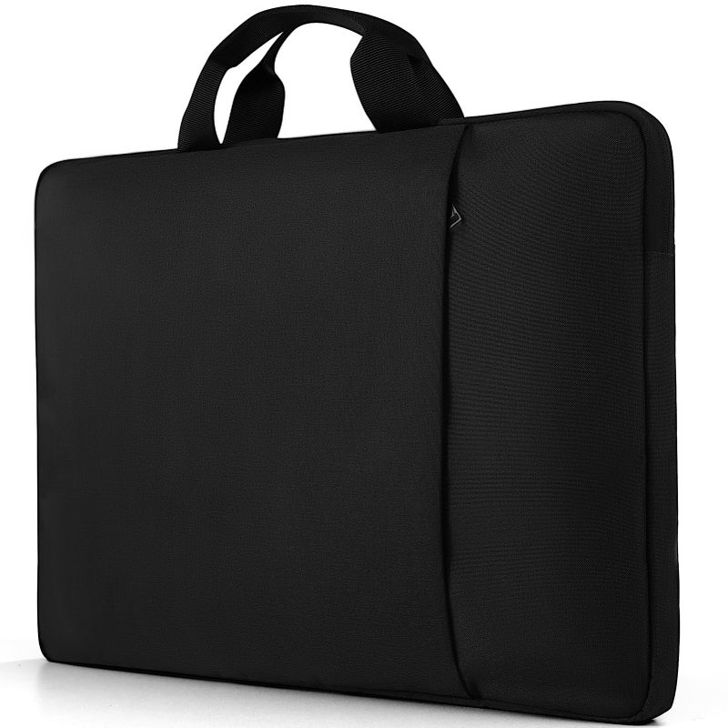 UPERFECT Laptop Sleeve 195inch for LaptopPortable MonitorNotebookTablet with Large Capacity Side Pockets Durable HandleWaterproofShockproofPadded CompartmentsZippered Accessory Storage - Image 2