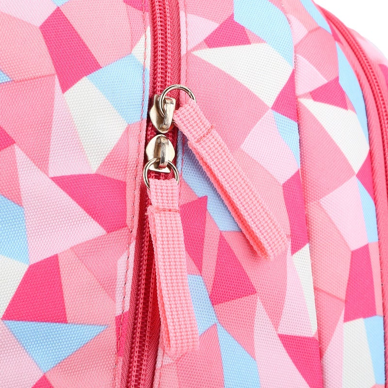 Girls Backpack Lightweight Grade 6 Schoolbag Blue  - Image 4