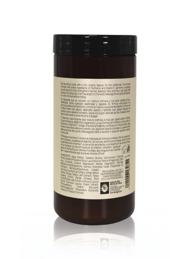 LINANGE Energyplex Hair Stimulating Mask - Nourishing Treatment for Weak and Brittle Hair, 1000ml / 33.8 fl oz - Image 3