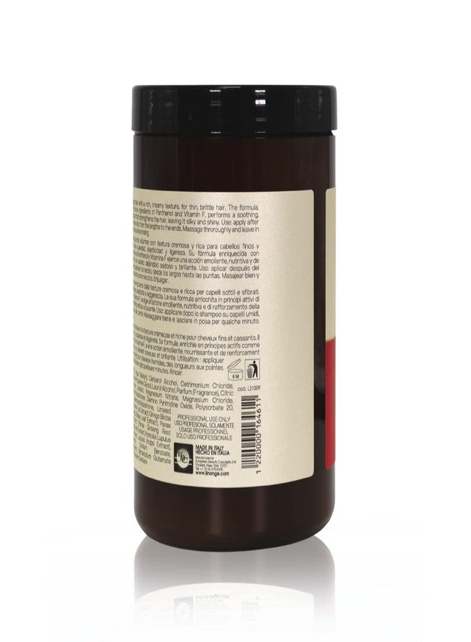 LINANGE Energyplex Hair Stimulating Mask - Nourishing Treatment for Weak and Brittle Hair, 1000ml / 33.8 fl oz - Image 2