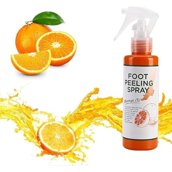 Your Feet Care Achieve Silky Smooth Feet with Korean Foot Scrub and Instant Foot Scrub Spray.Easily Eliminate Dry Areas and Dead Skin with Ease.Knees - Generic - Image 1
