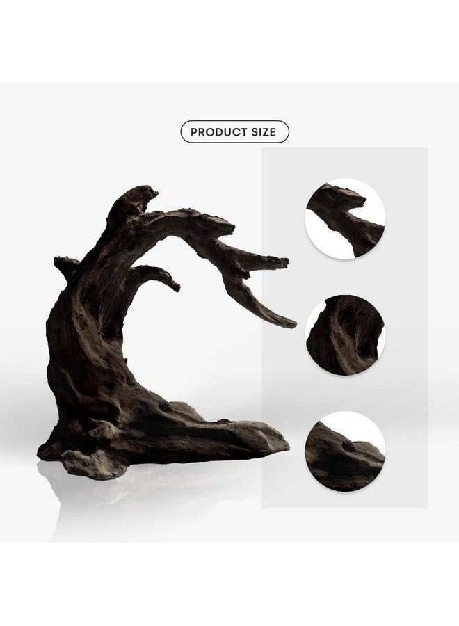 FZONE Driftwood for Aquarium Resin Model pH Neutral Aquarium Rocks for Aquascaping,Hardscape - Image 3