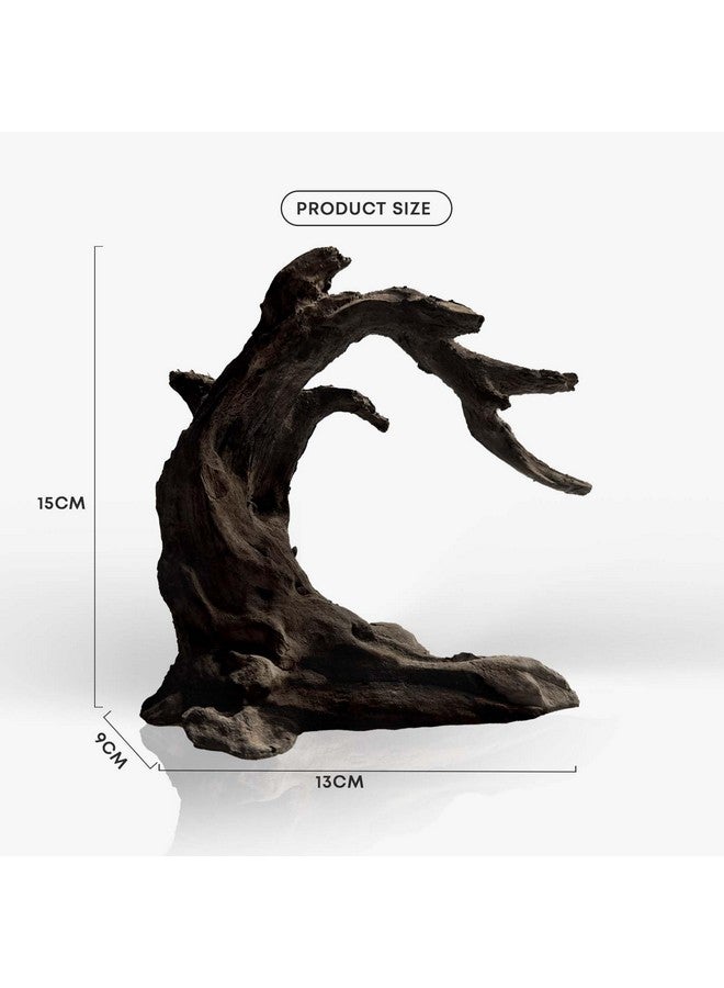 FZONE Driftwood for Aquarium Resin Model pH Neutral Aquarium Rocks for Aquascaping,Hardscape - Image 2