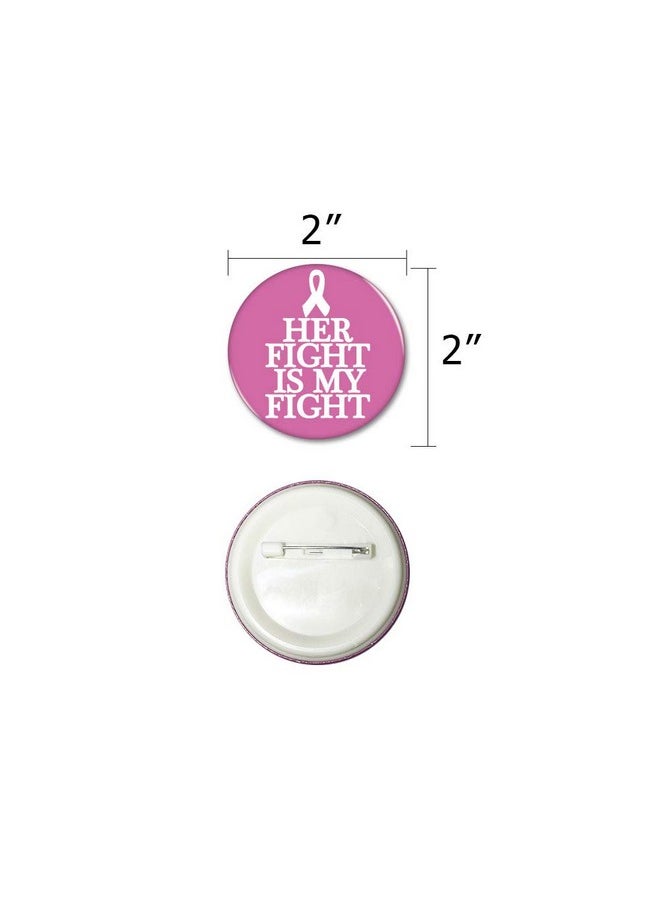 Omgouue Pink Breast Cancer Awareness Novelty Buttons Badge Decorations,Jewelry,Pins,12 Various Designs - 24 Pieces  - Image 3