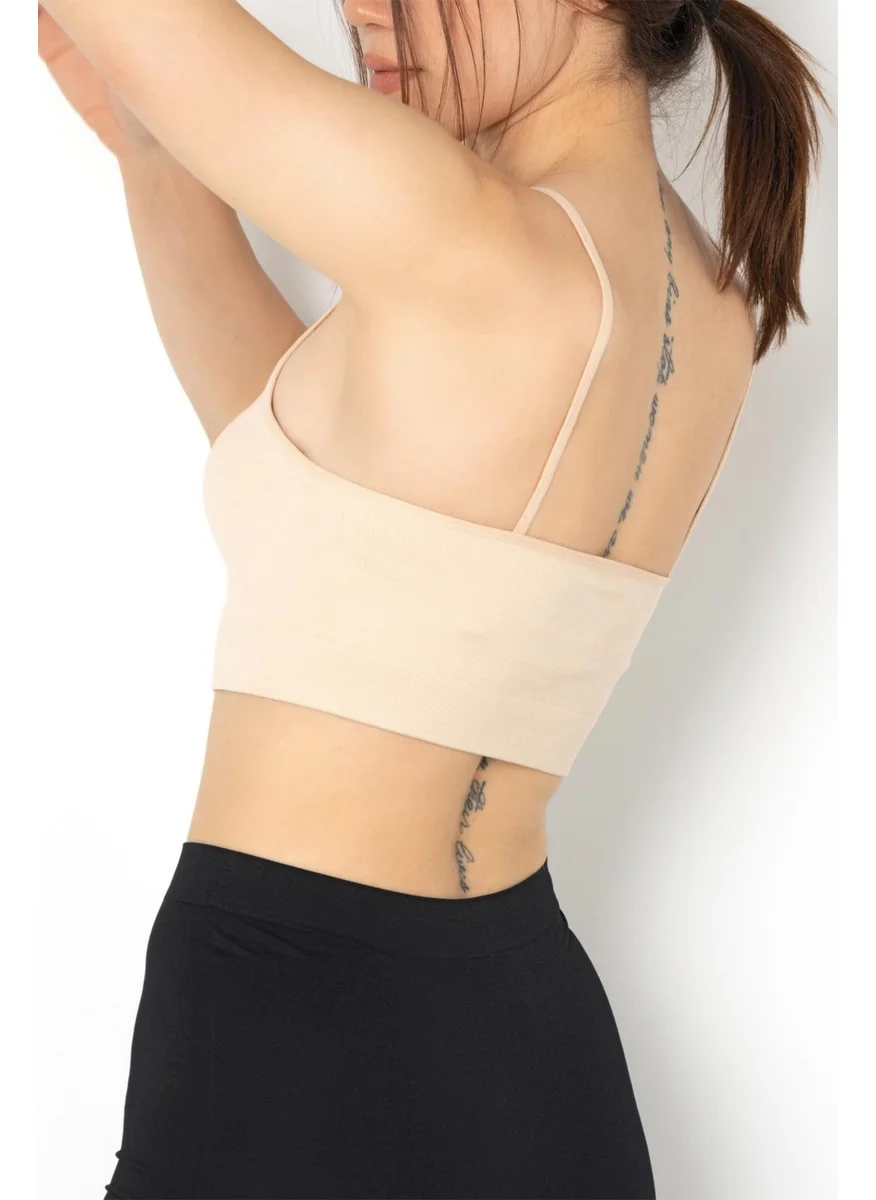 Gigotto Seamless Embossed Patterned Bustier