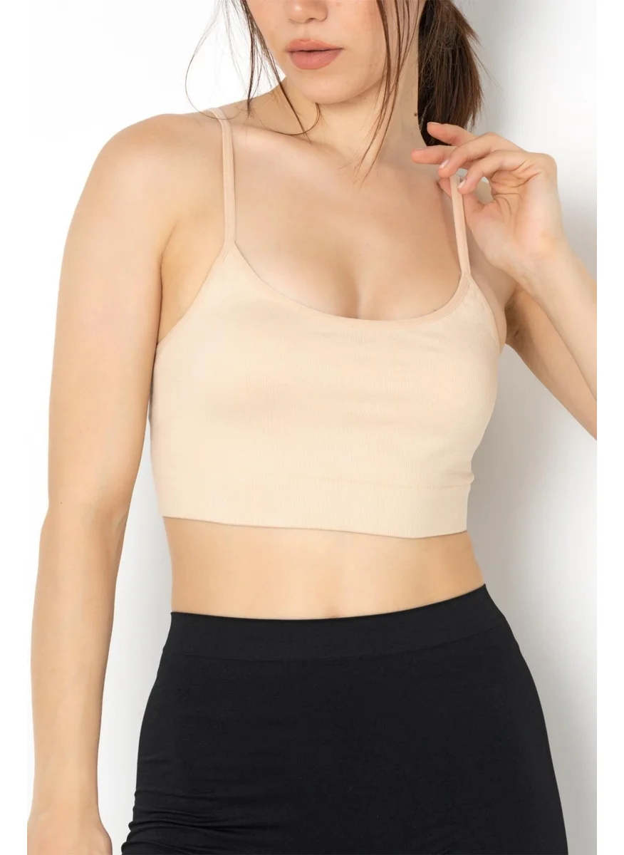 Gigotto Seamless Embossed Patterned Bustier