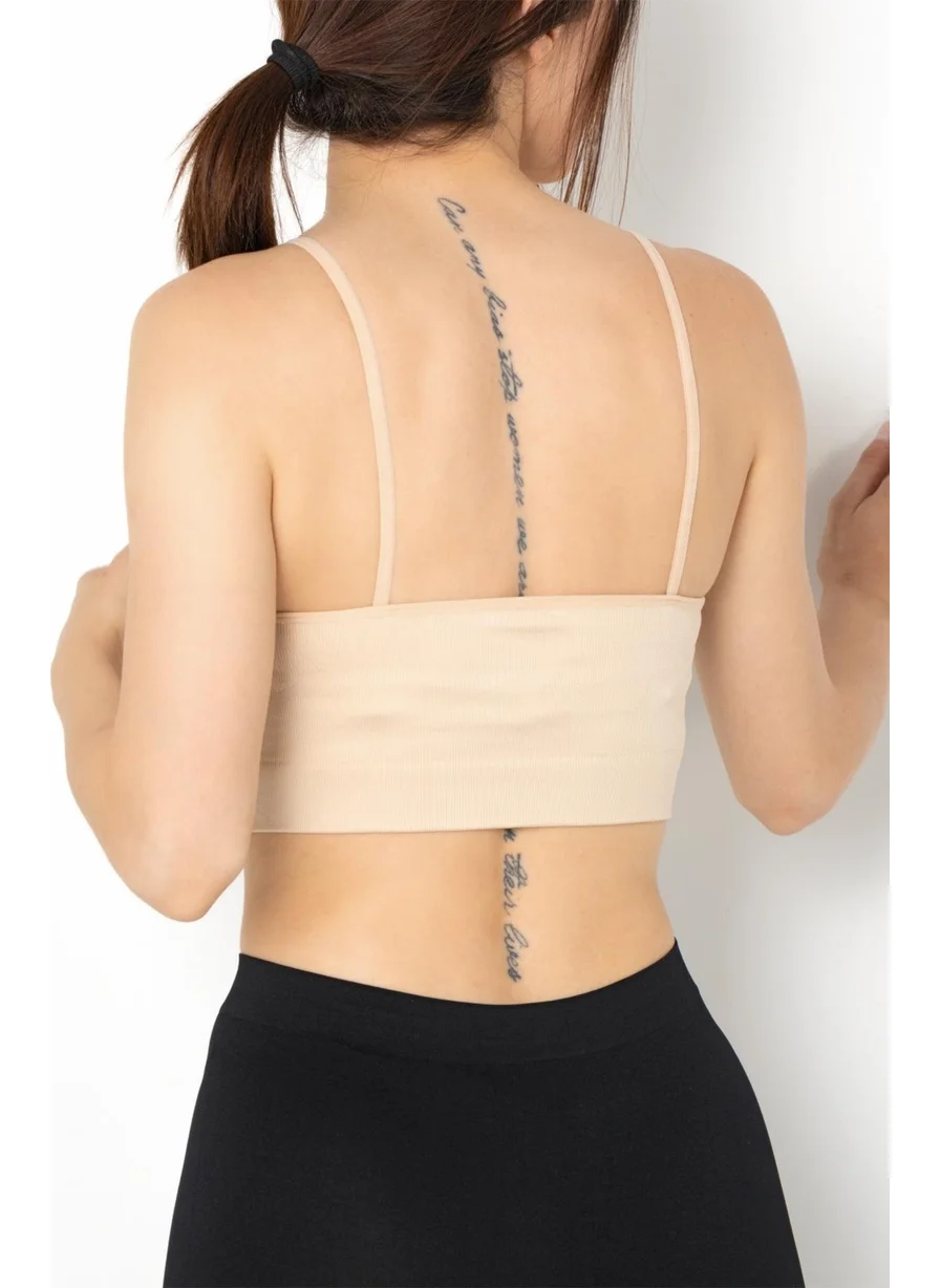 Gigotto Seamless Embossed Patterned Bustier