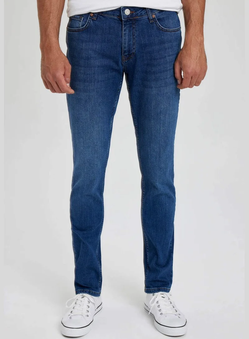 DeFacto Man Slim Fit Denim Trousers