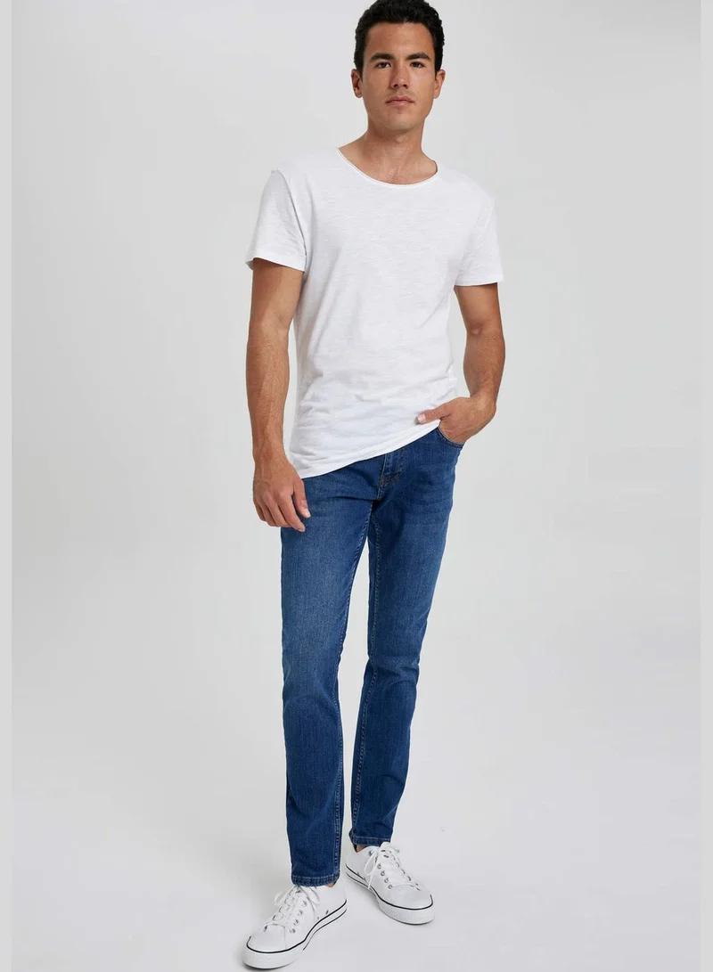 DeFacto Man Slim Fit Denim Trousers