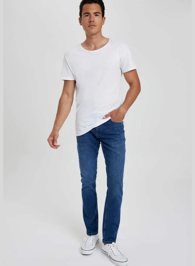 DeFacto Man Slim Fit Denim Trousers