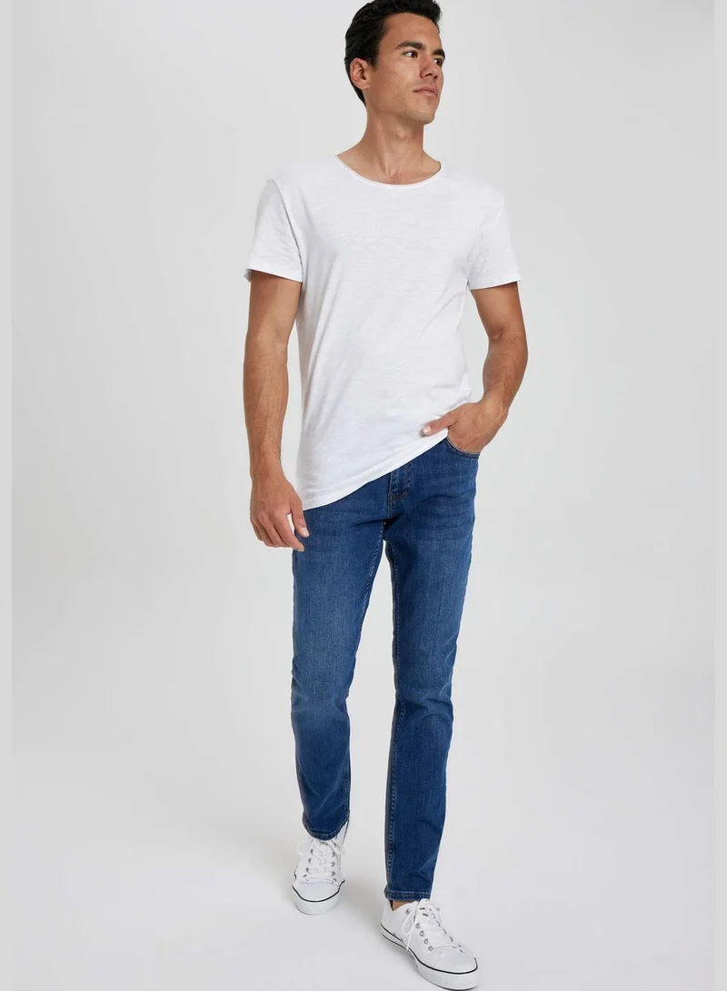 DeFacto Man Slim Fit Denim Trousers