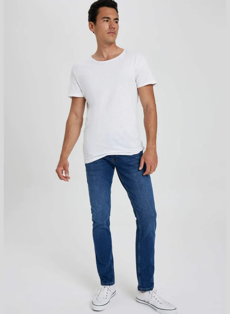 DeFacto Man Slim Fit Denim Trousers