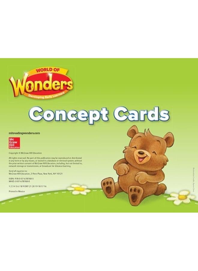 World of Wonders Concept Picture Cards  Ed   1