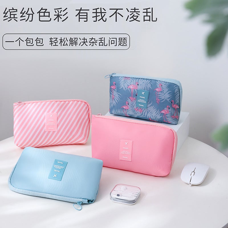 Travel Data Cable Storage Bag, Headphone Storage Box, Mini Portable Charger, Electronic Product Digital Bag Can Be Customized - Image 3