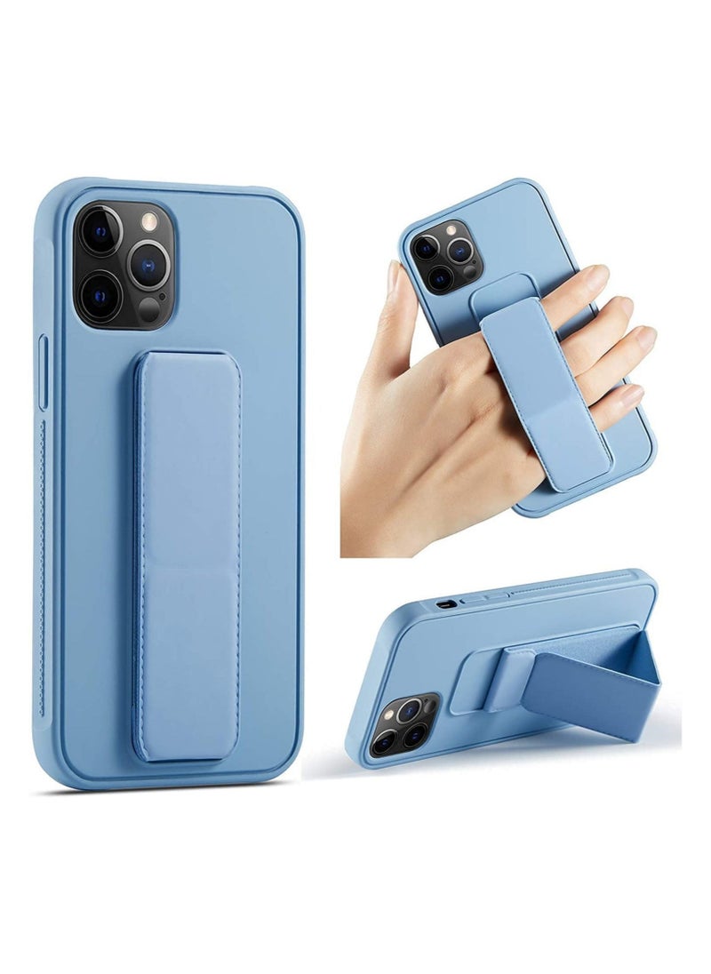 Raxoom iPhone 14 Pro Max Case with Magnetic Stand & Holder, Premium Silicone Hand Strap and Grip and Multi Stand - Image 1