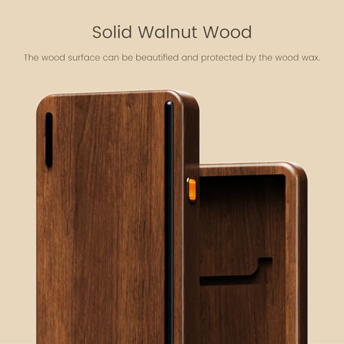 Akko Mechanical Gaming Keyboard with Walnut Wooden Case, MU01 Mountain Seclusion 65% 68-Key RGB 2.4G Wireless/Bluetooth/Wired Hot-swappable Keyboard with PBT Dye-Sub Keycaps for Mac & Win - Image 4