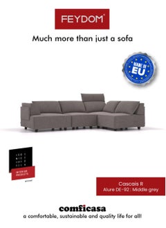 COMFICASA FEYDOM Cascais R middle grey : The Modular sofa bed  - Image 1